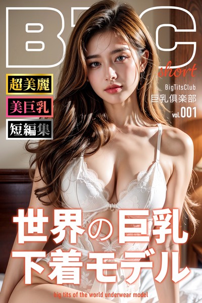 写真集|世界の巨乳下着モデルショートバージョン【BigTitsClub】【vol.001】❤【BTCブックス】