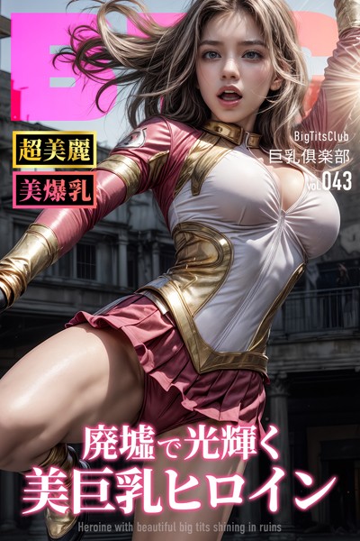写真集|廃墟で光り輝く戦隊ヒロイン【BigTitsClub】【vol.043】❤【BTCブックス】