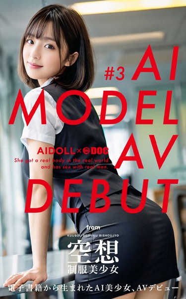 写真集|AI MODEL AV DEBUT ＃3 from 空想制服美少女❤【—-】