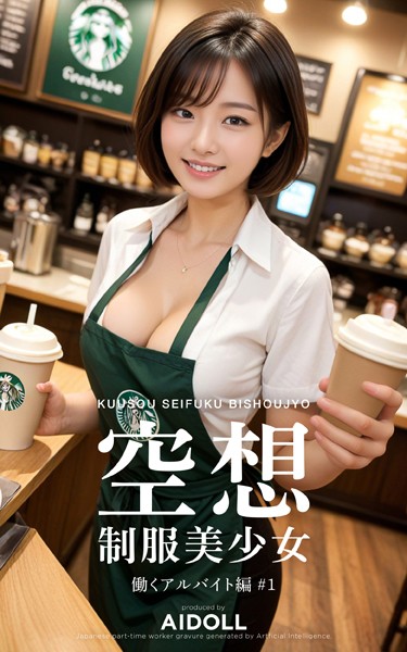 写真集|空想制服美少女 働くアルバイト編 ＃1❤【—-】