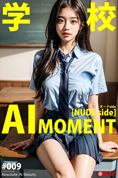 フルカラー|AI MOMENT 学校 ［ヌードside］ ＃009❤【サバちゃん】