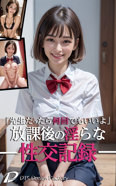 写真集|放課後の淫らな性交記録 「先生だったら何回でもいいよ」❤【DTS dream factory】