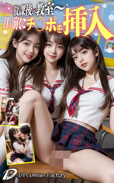 写真集|放課後の教室〜目の前にチ○ポを挿入❤【DTS dream factory】
