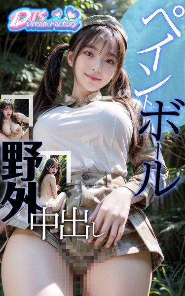 写真集|ペイントボール〜野外中出し❤【DTS dream factory】