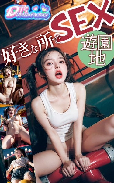 制服|好きな所でSEX〜遊園地❤【DTS dream factory】