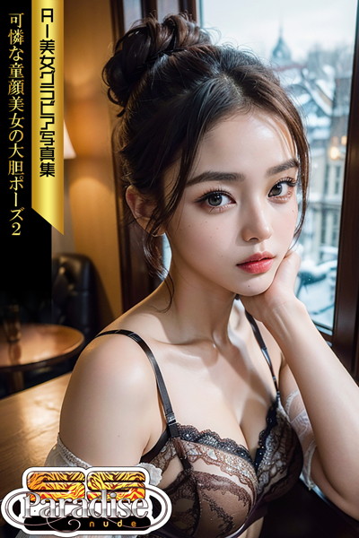 写真集|SS-Paradise nude 可憐な童顔美女の大胆ポーズ2 AI美女グラビア写真集❤【SS-Paradise nude】
