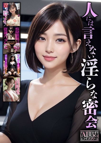 写真集|人には言えない淫らな密会【AI美女ライブラリー】❤【ラビットフット】