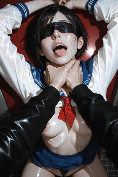 フルカラー|AI Girl Book Secret 二人だけの教室❤【AI Girl Book】