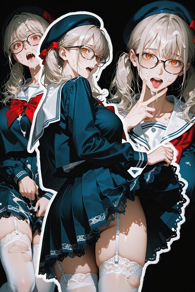 フルカラー|スクールガール〜緋月エリス〜❤【ソワレ・スタジオ】