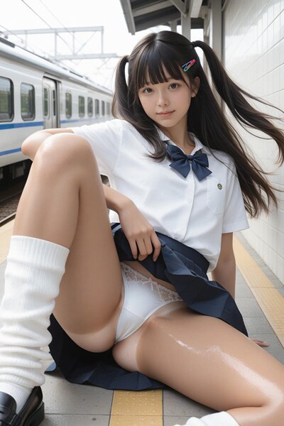 フルカラー|プラットホームの背徳:充填率74の不遜❤【—-】