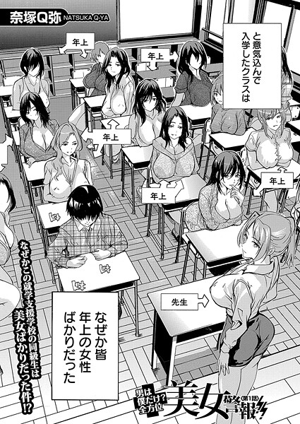 単話|男は僕だけ！？全方位美女警報！！〈第1話〉 （奈塚Q弥）❤【奈塚Q弥】