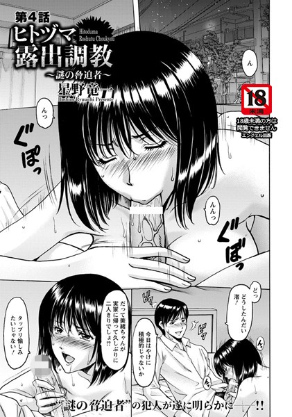 単話|ヒトヅマ露出調教 〜謎の脅迫者〜 第4話【単話】❤【星野竜一】