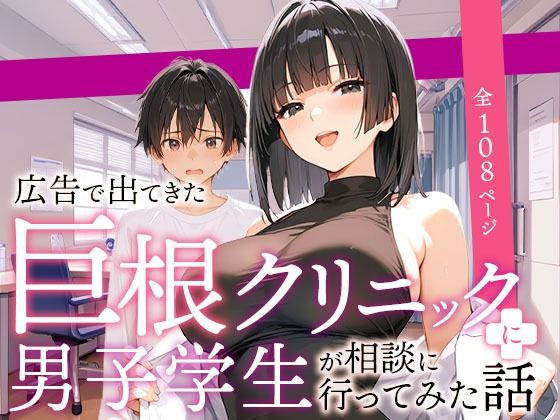 ラブコメ|広告で出てきた巨根クリニックに男子学生が相談に行ってみた話❤COMICアイル【】