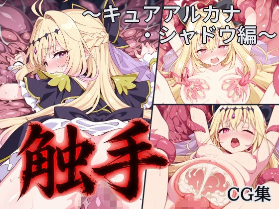 ファンタジー|触手蹂躙CG集 キュアアル◯ナ・シャドウ編【名探偵プリ◯ュア/厳選341枚】【断面図/苗床】❤あるかな工房【】