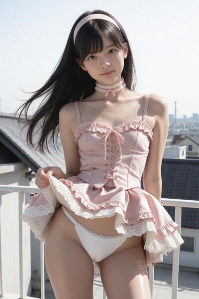 フルカラー|お嬢様の放課後:地上30メートルの背徳❤【—-】